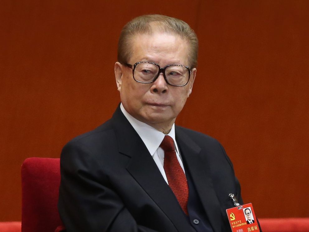 PHOTO: Former Chinese President Jiang Zemin attends the opening session 18th Communist Party Congress at the Great Hall of the People in Beijing, Nov. 4, 2012.