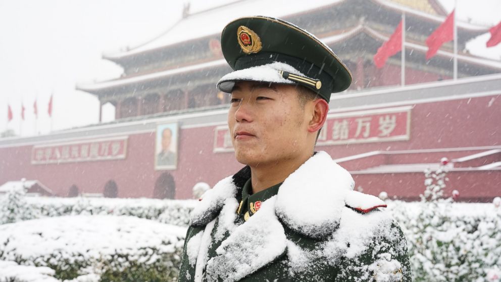 Surprise Snowstorm Turns Beijing Into Winter Wonderland - ABC News