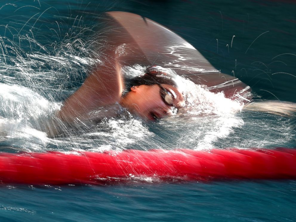 German Swimming Pool Porn - Meet the 18-Year-Old Syrian Swimmer Who Hopes to Represent ...