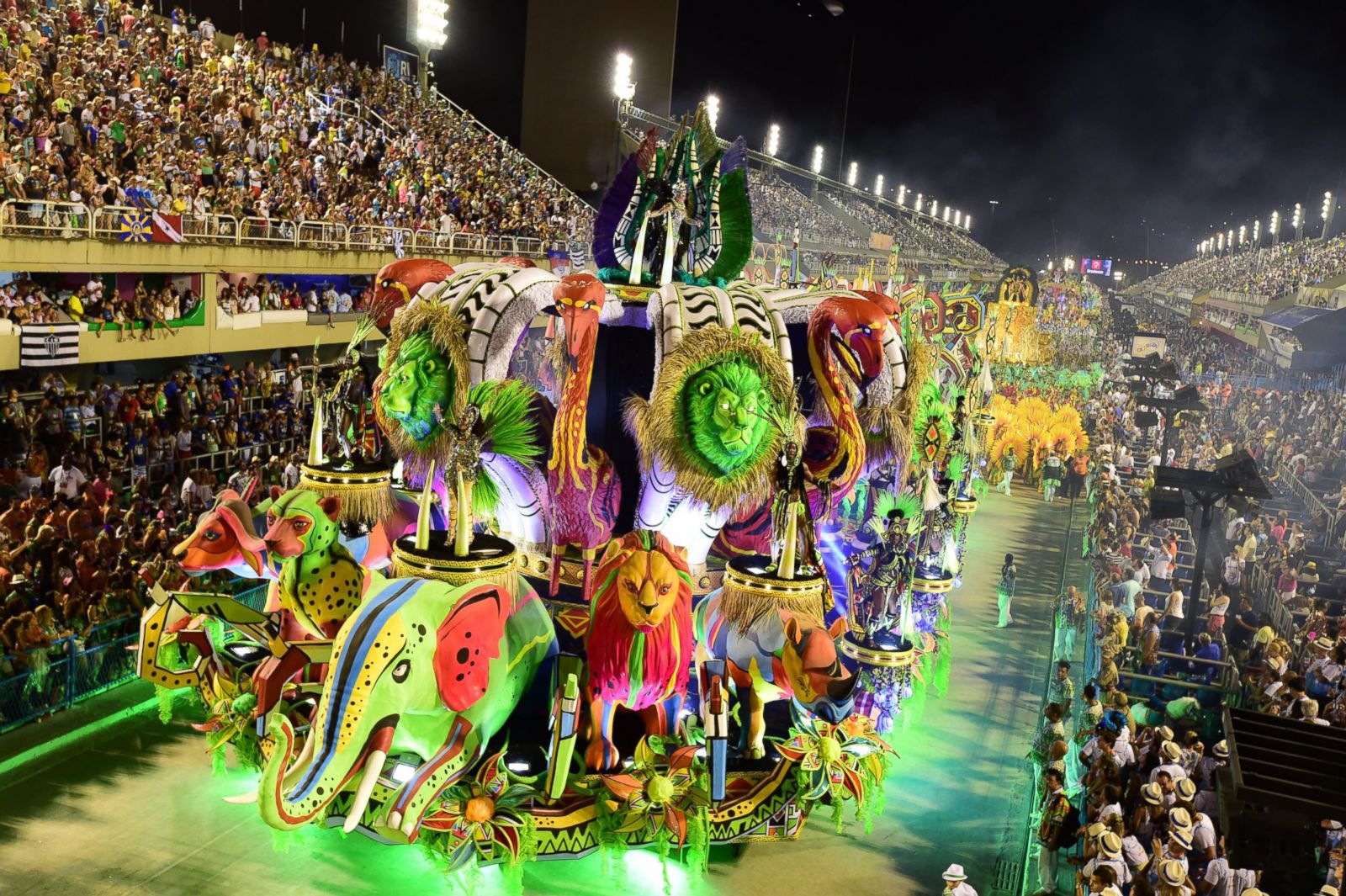 Brazil Carnival parades