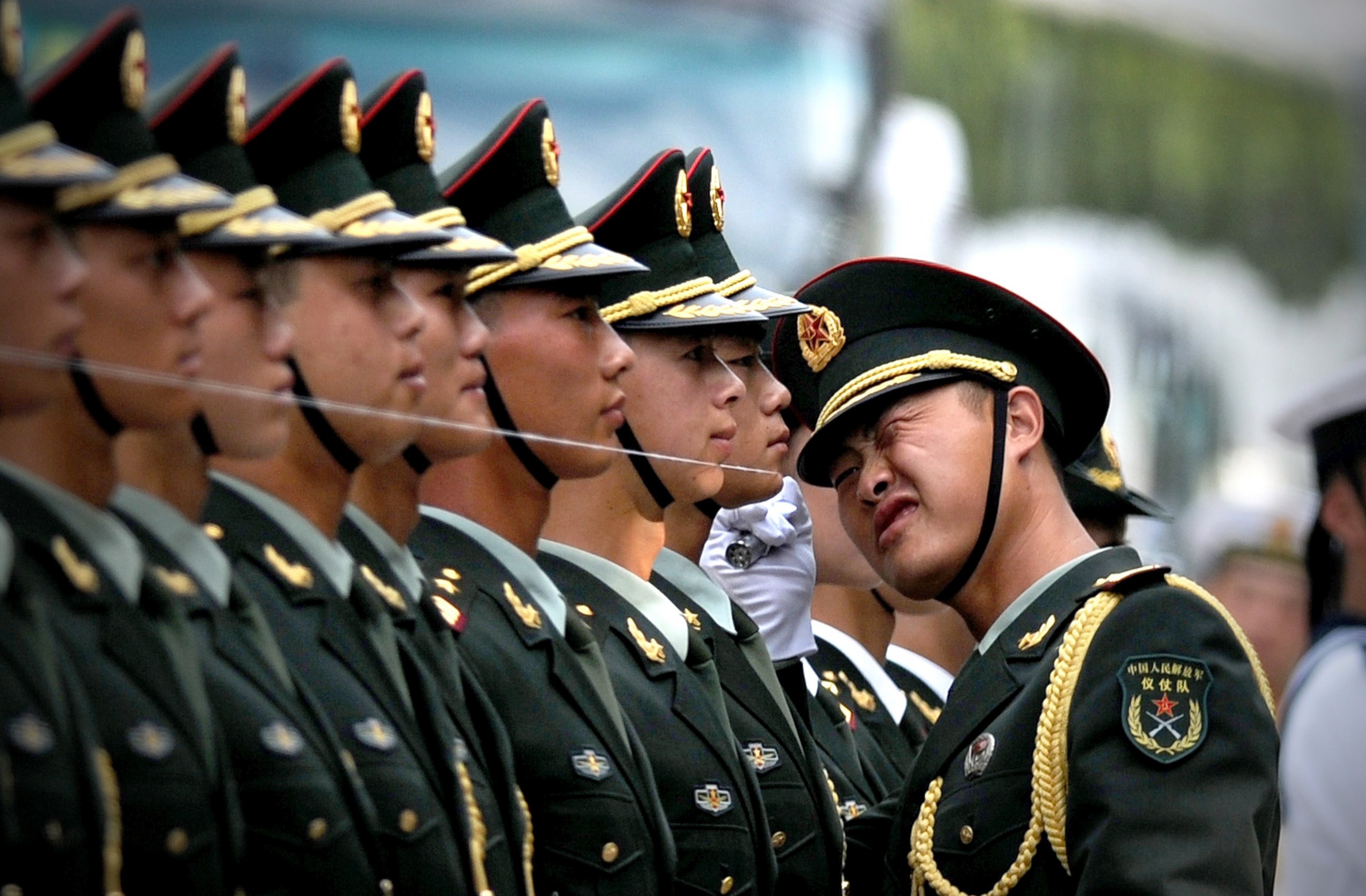 Выправка. Форма солдат НОАК. Китайские солдаты. Военная выправка. Военная форма Китая.