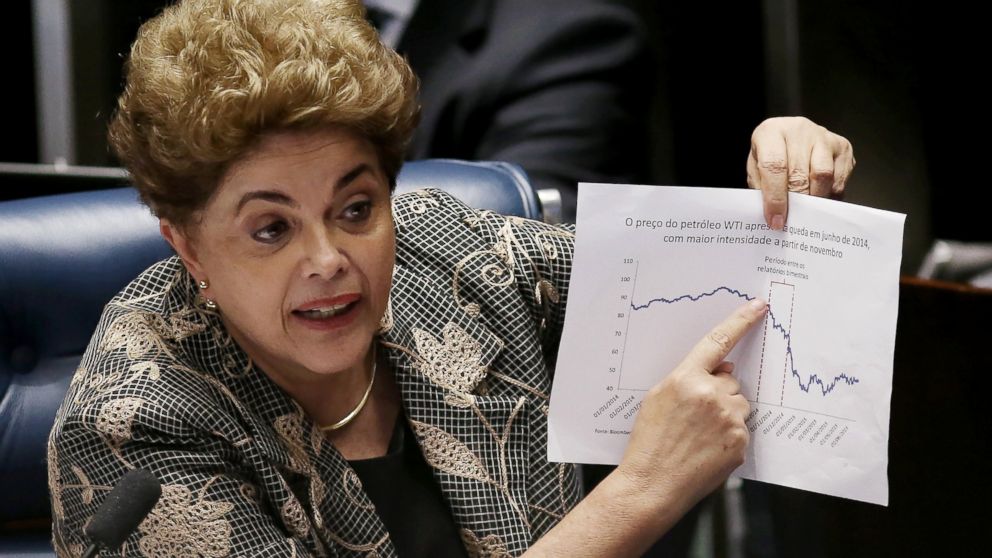 Brazilian President Dilma Rousseff Impeached Abc News