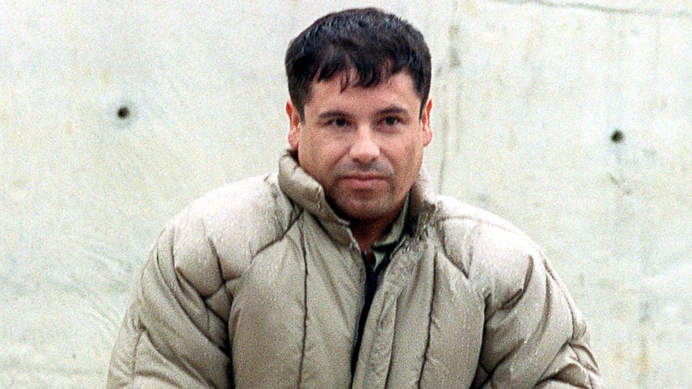 PHOTO: Joaquin Guzman Loera, alias "El Chapo Guzman" is shown at the high security prison of Almoloya de Juarez, outskirts of Mexico City, July 10, 1993.