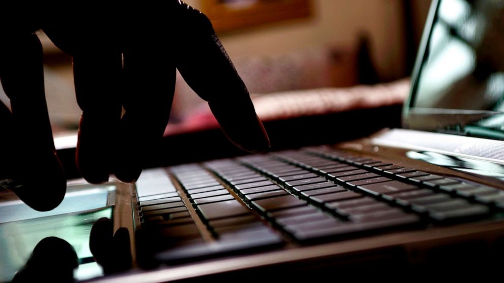 PHOTO: A person types on a laptop in this undated stock image.