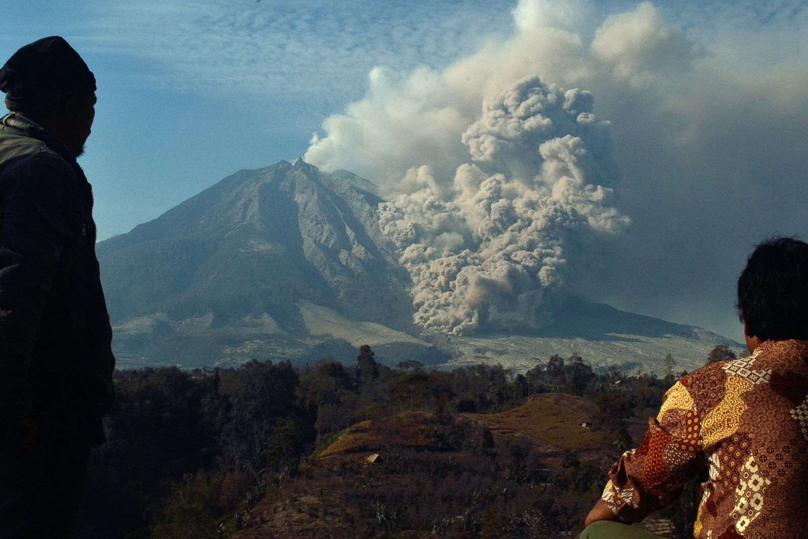 Volcano Erupts in Indonesia Photos - ABC News