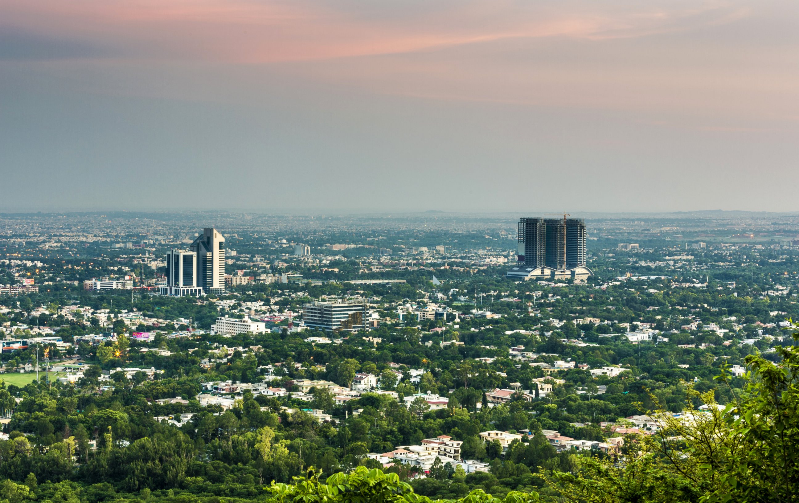 PHOTO: View of Islamabad.