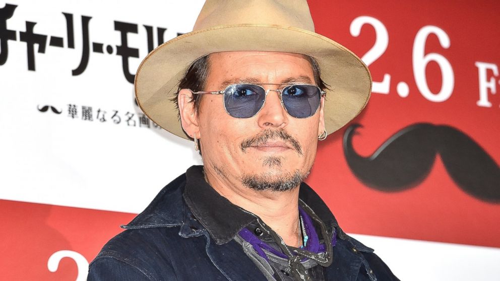 Johnny Depp is pictured on Jan. 28, 2015 in Tokyo, Japan. 
