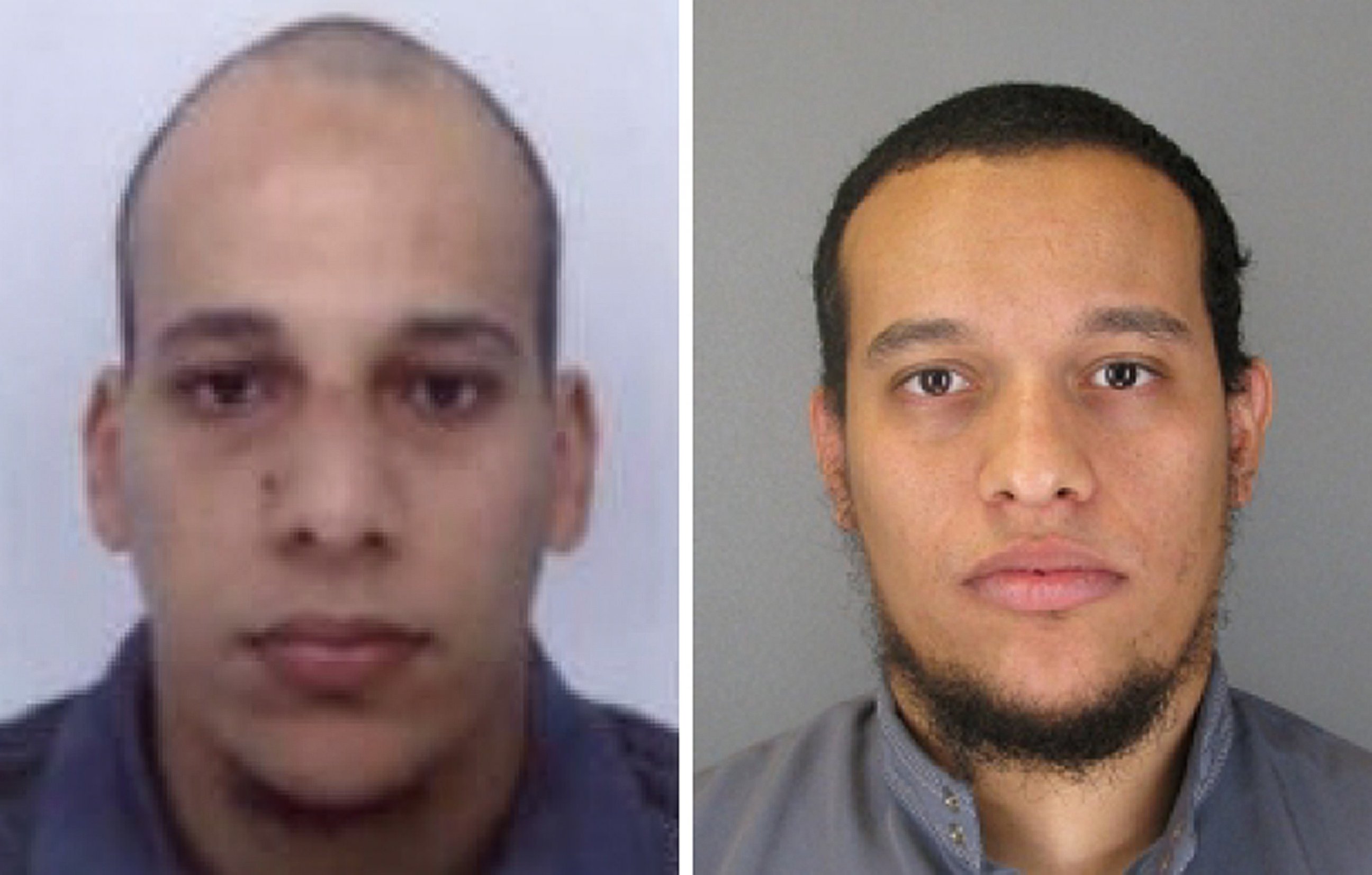 PHOTO: French authorities say two brothers, Cherif Kouachi and Said Kouachi are two of the three men allegedly involved in a terrorist attack on the offices of Charlie Hebdo in Paris on Jan. 7, 2015.