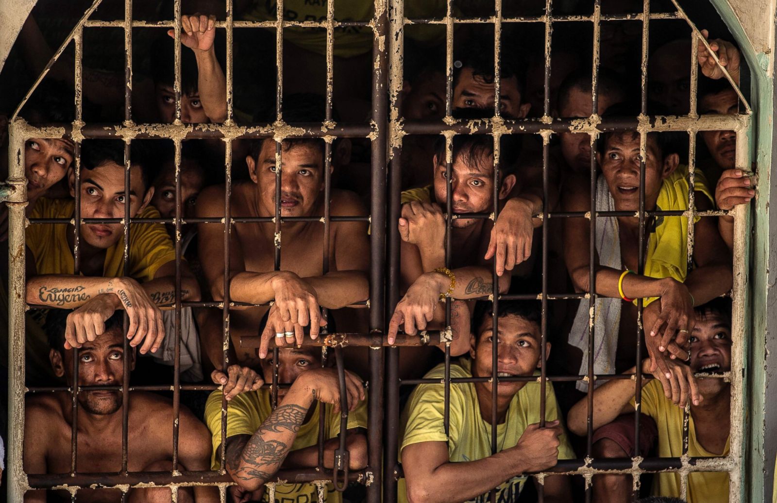Severe Overcrowding in Manila City Jail.