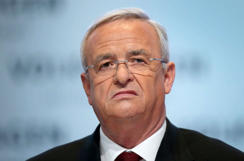 PHOTO: Volkswagen CEO Martin Winterkorn attends the company's annual press conference, March 13, 2014, in Wolfsburg, Germany. 