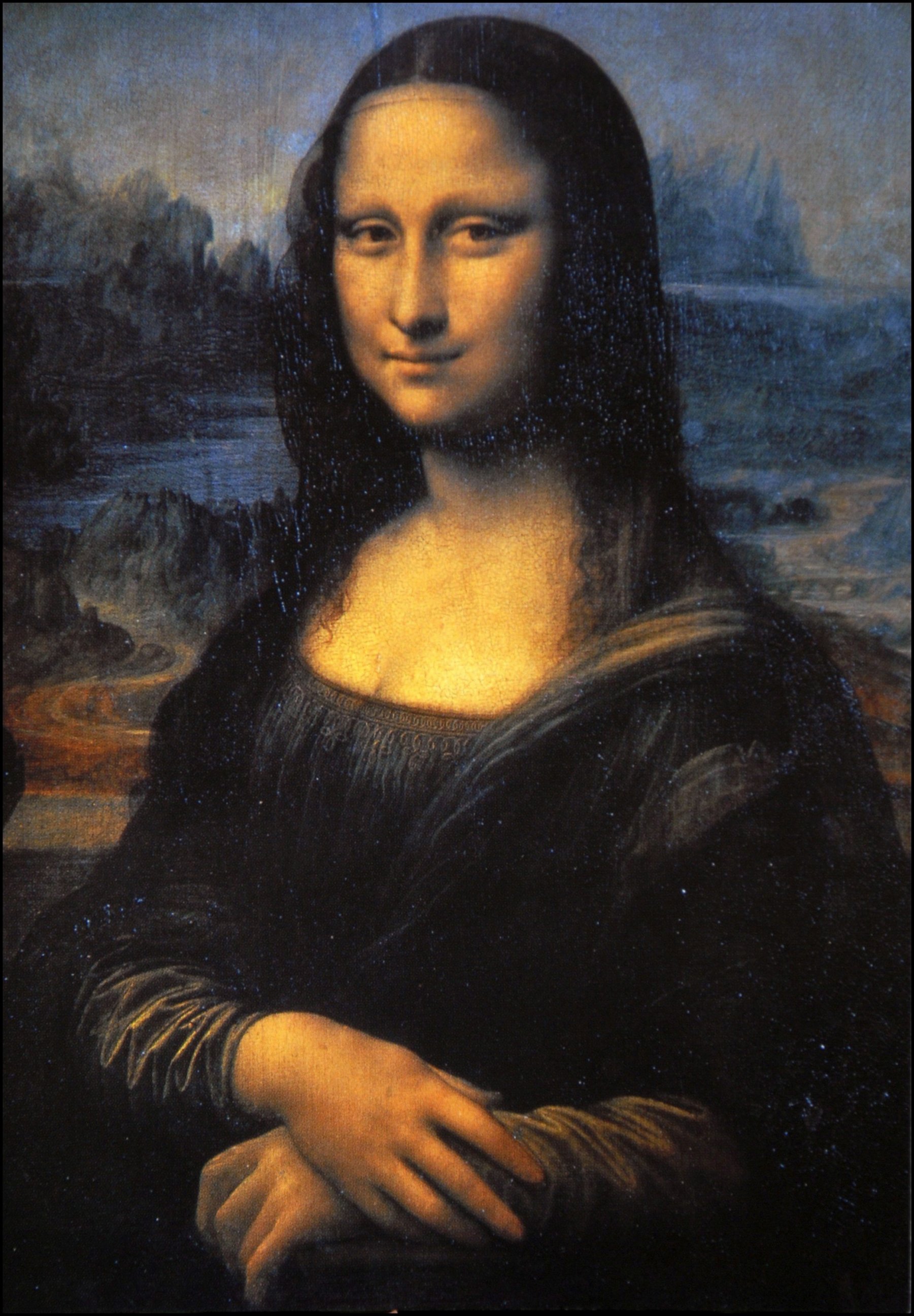 PHOTO: The Mona Lisa by Leonardo da Vinci, exhibited at the Louvre in Paris in 2007.