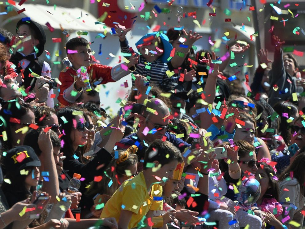 Jerusalem Revelers Celebrate Purim ABC News