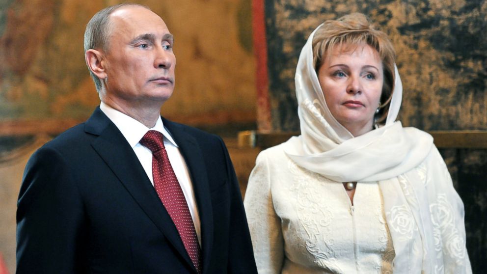 vladimir putin wife 