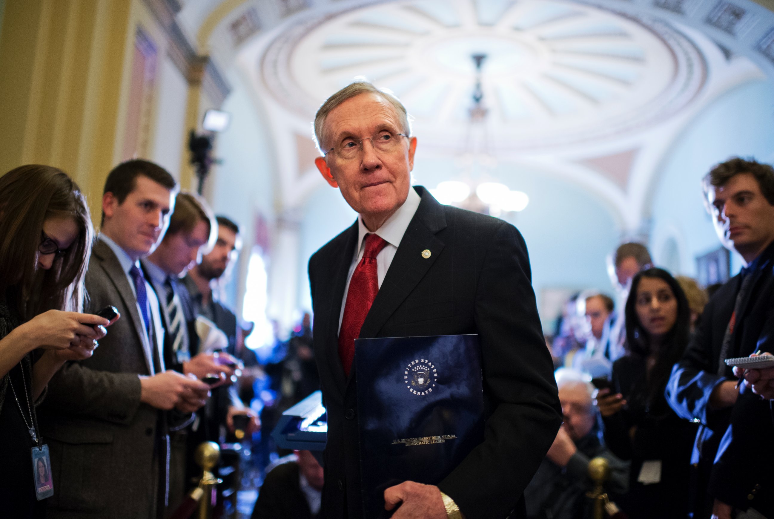 PHOTO: Senate Majority Leader Harry Reid