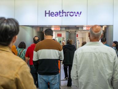 Fire at London electrical substation closes Heathrow Airport