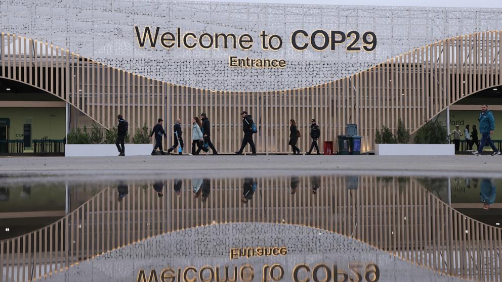 PHOTO: COP29 UNFCCC Climate Conference In Baku