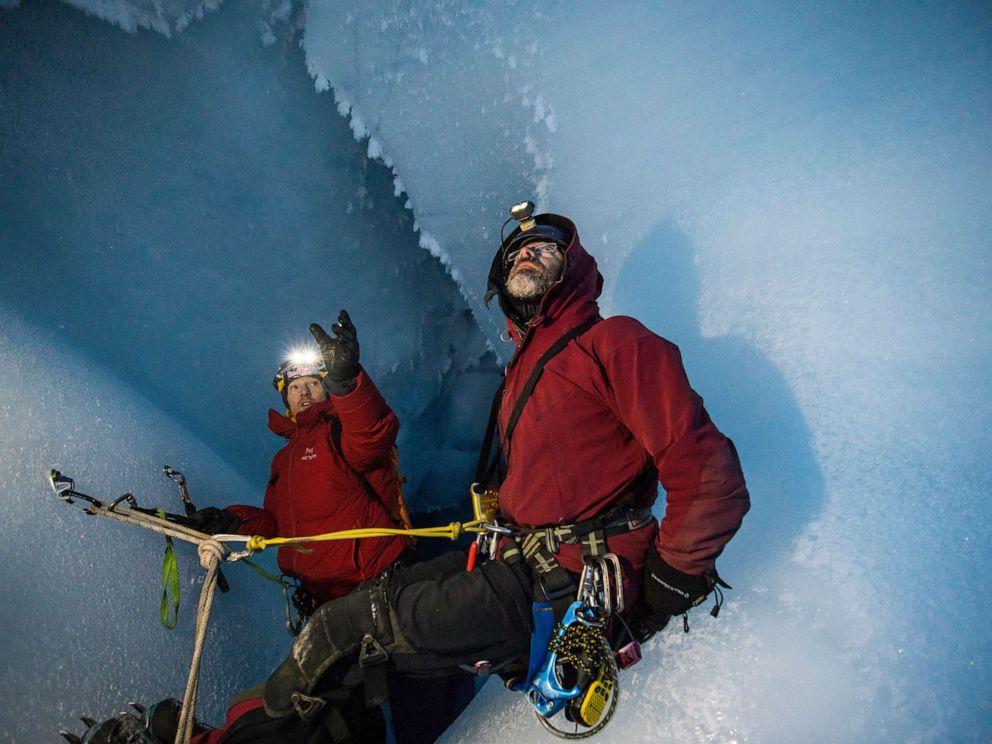 PHOTO: Jason Gully, a glaciologist at the University of South Florida, recently enlisted Gadd’s help on an expedition to the Greenland ice sheet.