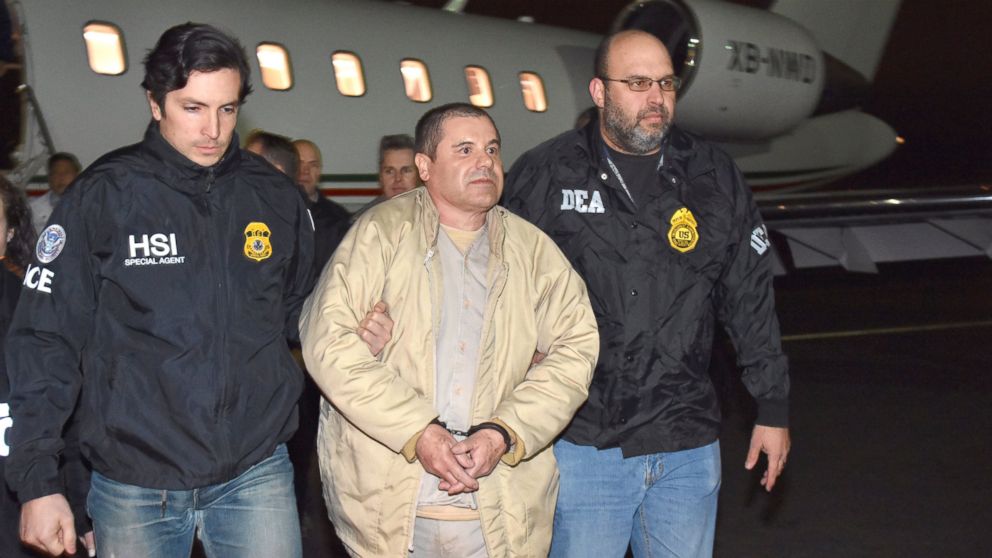Joaquin "El Chapo" Guzman was extradited to the United States, Jan. 19, 2017.