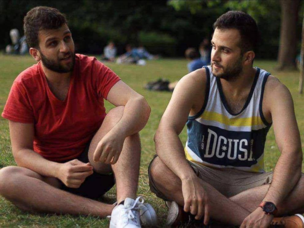 PHOTO: Brothers Mohammed and Omar Alhajali lived together on the 14th floor of the Grenfell Tower in London.