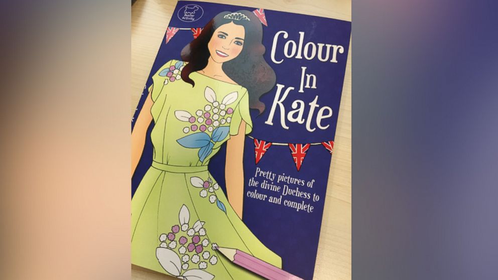 Princess Kate coloring book goes on sale at Kensington Palace ABC News