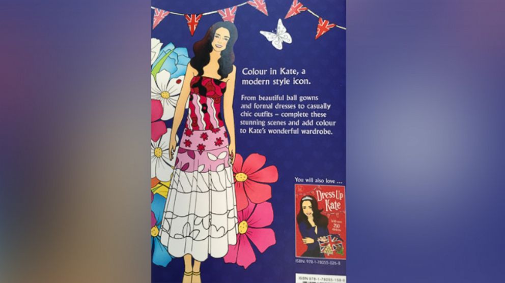 PHOTO: A new coloring book featuring the Duchess of Cambridge is now on sale at the Kensington Palace bookstore. 