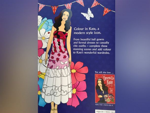 PHOTO: A new coloring book featuring the Duchess of Cambridge is now on sale at the Kensington Palace bookstore.