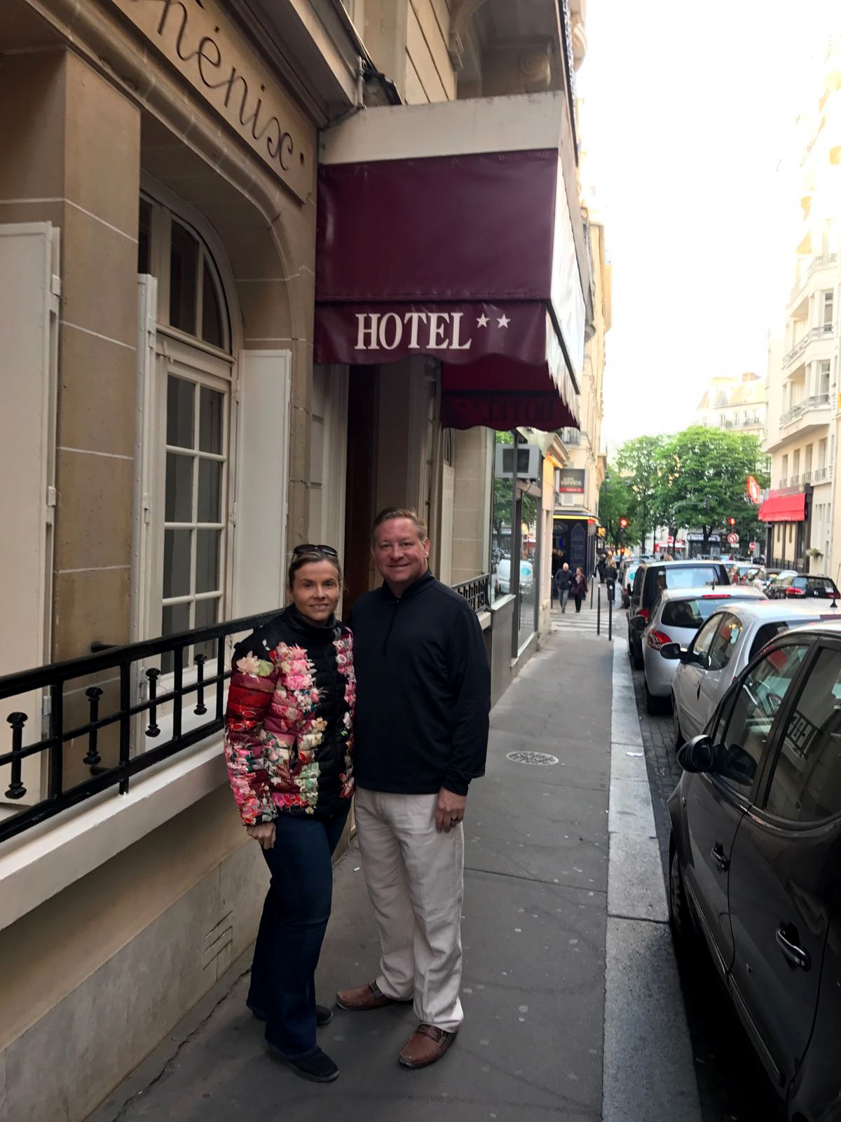 PHOTO: Kentucky resident John Finney and his wife, Angela Finney, were near the Champs Elysees on Thursday when a gunman opened fire on Parisian police officers.