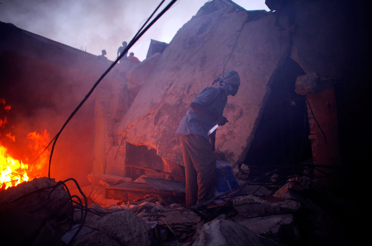 PHOTO:An image shot on assignment for NPR published with "Images Of Haiti Days After The Earthquake, And Now," in 2011.