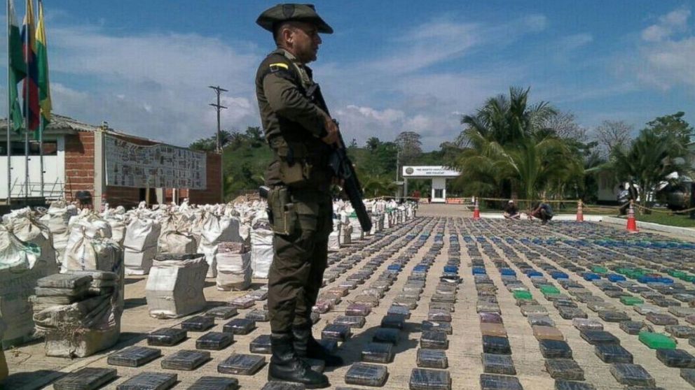 Police in Colombia Seize More Than 8 Tons of Cocaine in ...