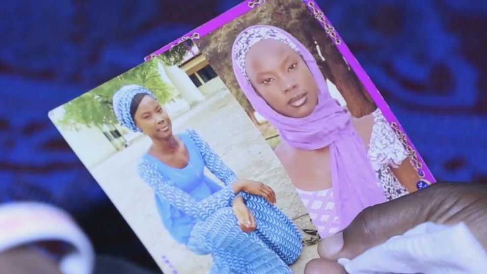 PHOTO: Esther Yakubu's daughter is one of more than 200 Chibok girls kidnapped in 2014. 