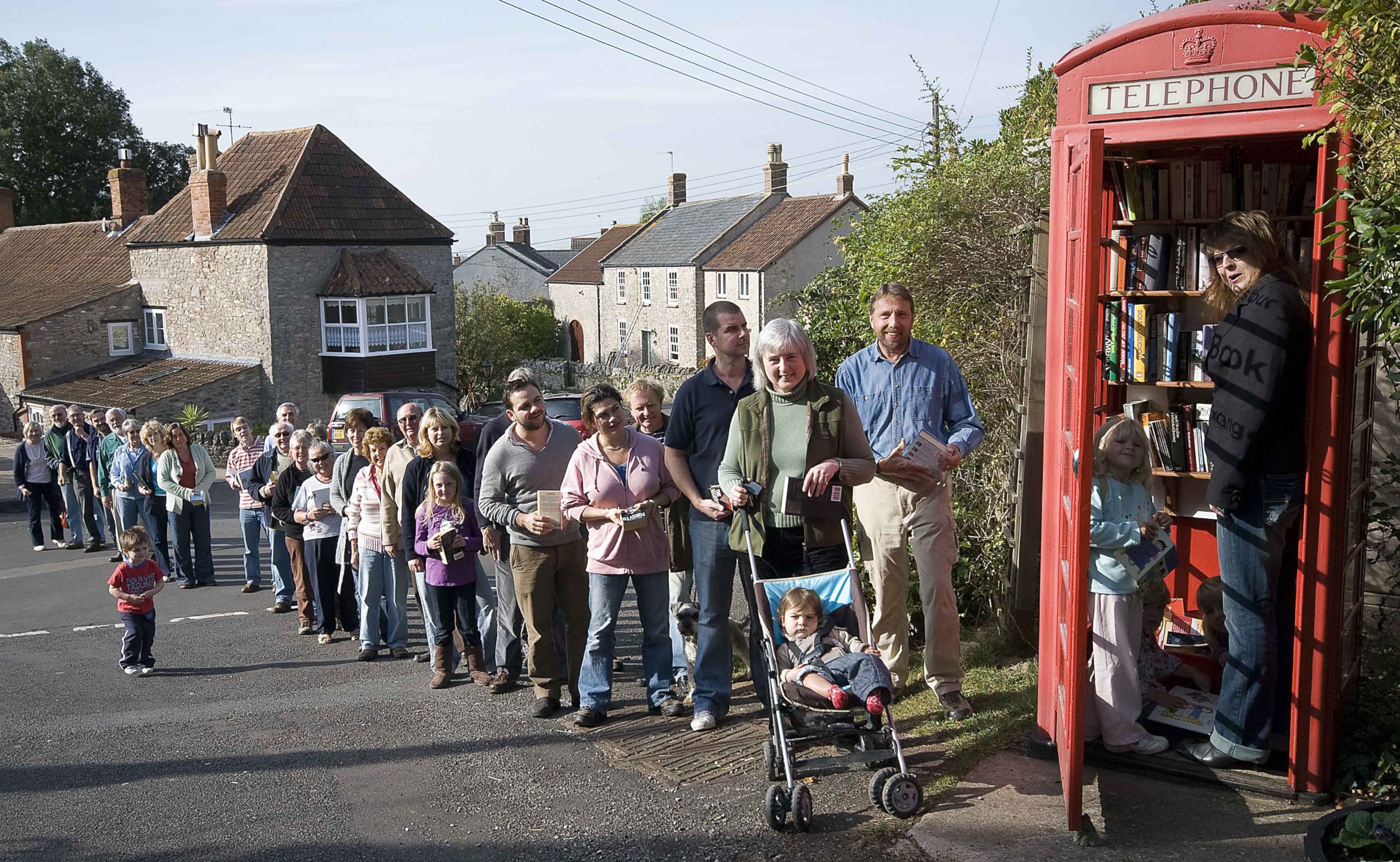 Telephone booth Meaning 