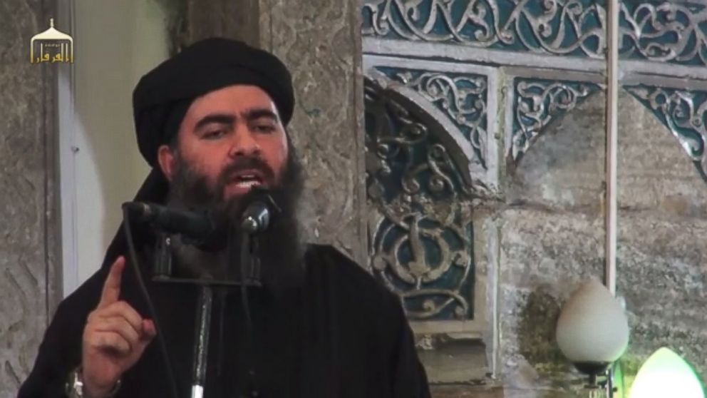 PHOTO: A video posted on a jihadi Twitter feed showed what purports to be the first known video of Abu Bakr al-Baghdadi, leader of the Islamic State of Iraq and Syria.