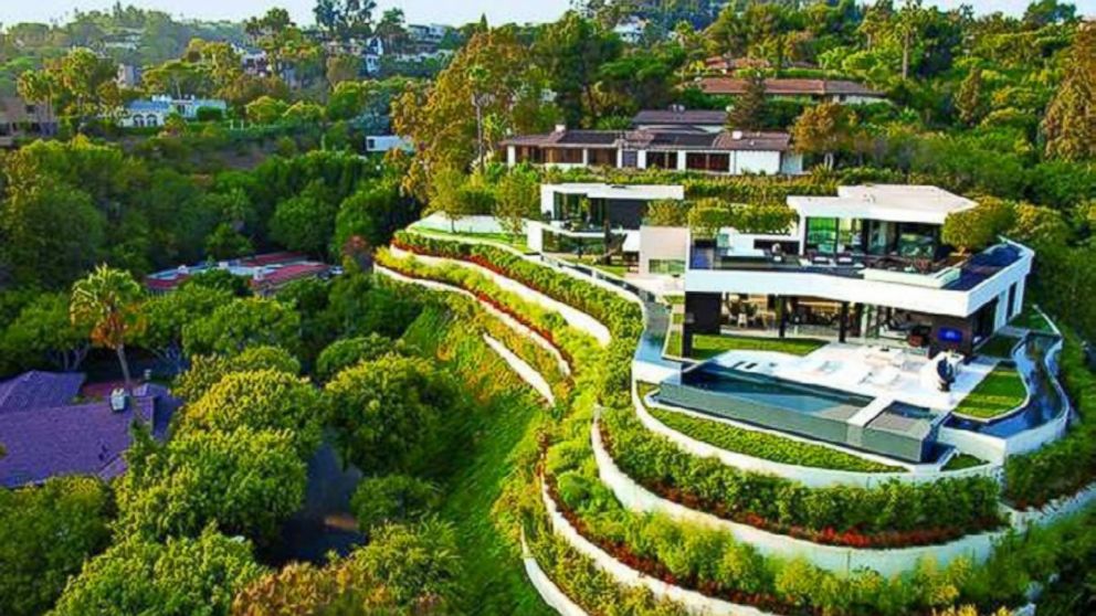 PHOTO: One of multiple assets sought for forfeiture by the Justice Department is a $31 million mansion in Beverly Hills, California.