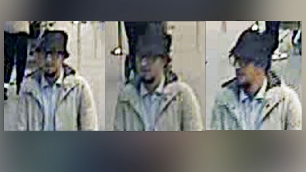 PHOTO: Pictured is one of the three airport bombing suspects. He has not yet been identified and is the only suspect believed to have survived the attack on March 22, 2016.