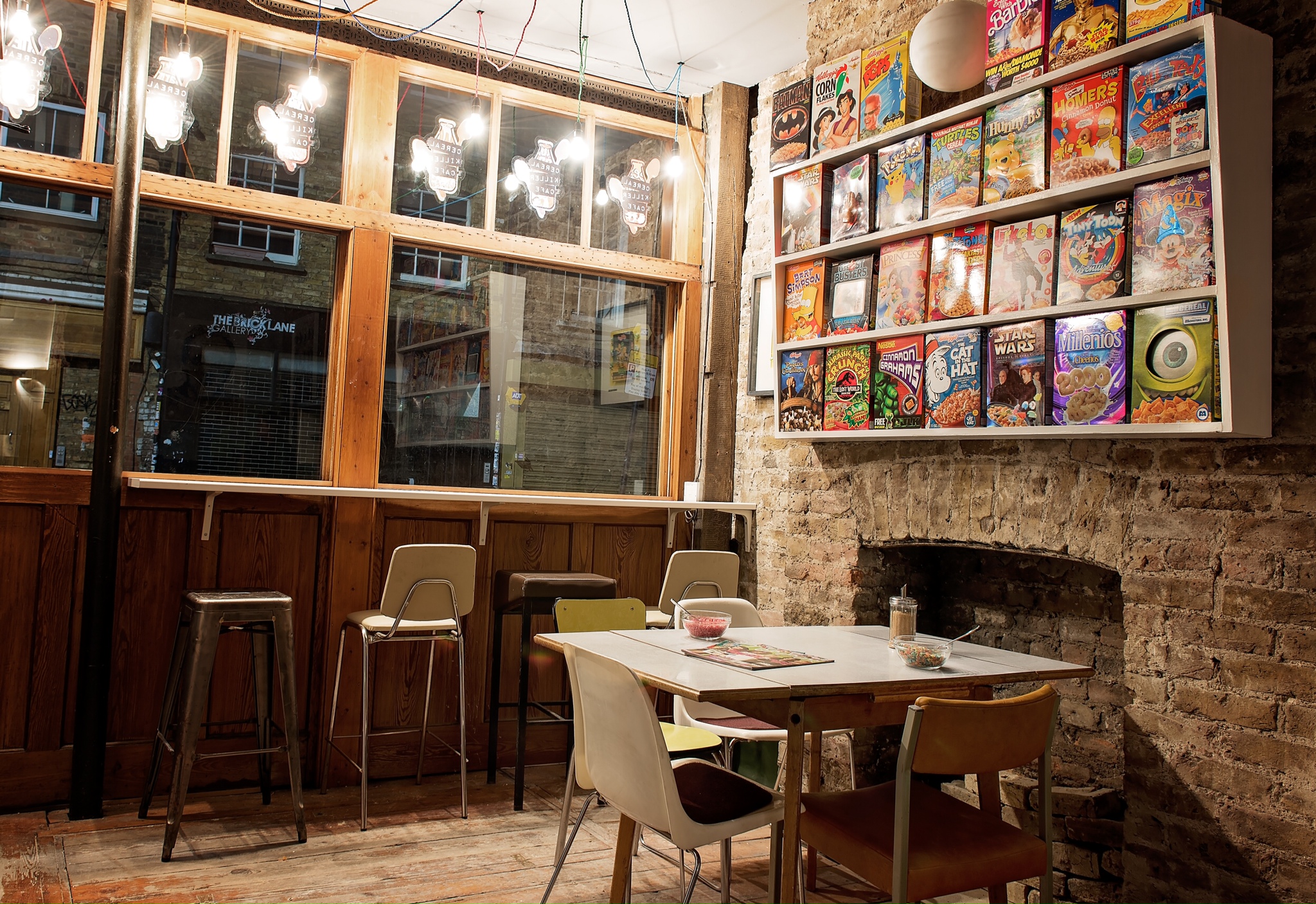 PHOTO: The Cereal Killer Café in London serves 120 different types of cereals from 7:00 a.m. to 8:00 p.m. 