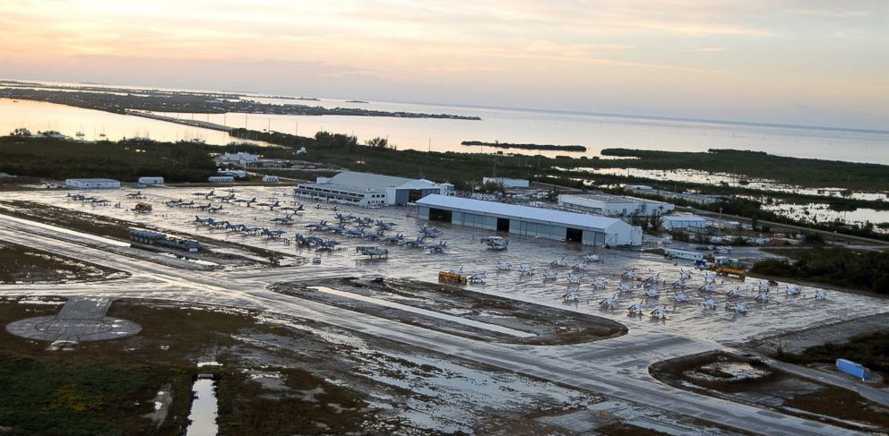 PHOTO: More than 70 aircraft fill Naval Air Station Key West Boca Chica Field's ramp at sunset, Jan. 21, 2014.