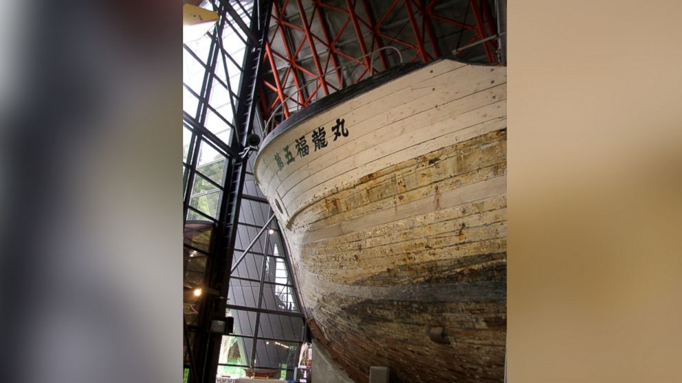 PHOTO: Daigo Fukuryu Maru on display in Tokyo.