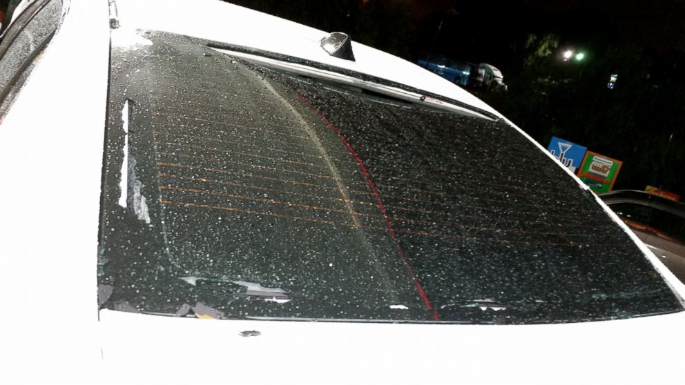 PHOTO: A St. Petersburg woman was hit by lightning in a moving car.