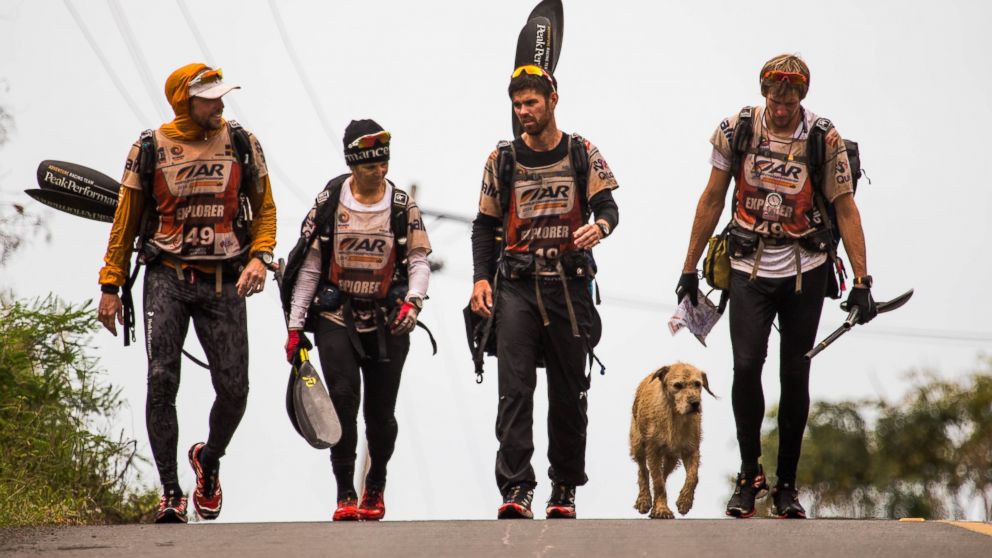 The team crossed the finish line after six days and nights, and added a new team member, Arthur, during that time, according to the Peak Performance website.