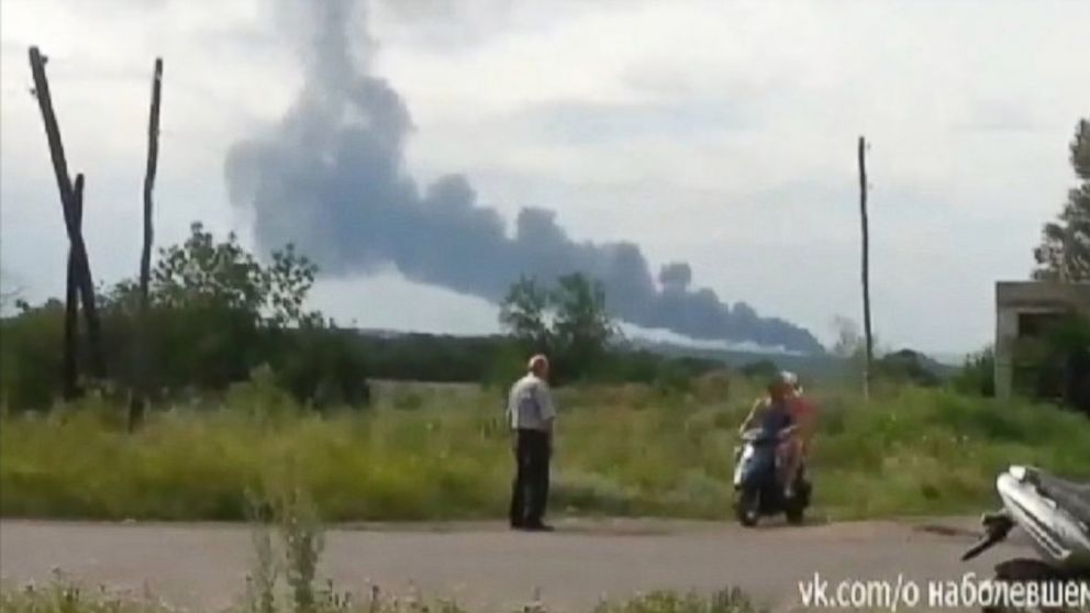 PHOTO: Malaysia Airlines says it has lost contact with an airliner over Ukrainian airspace.