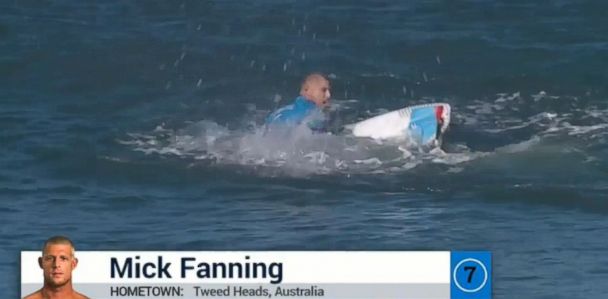 Surfer Mick Fanning on Seeing Shark First Return to - ABC