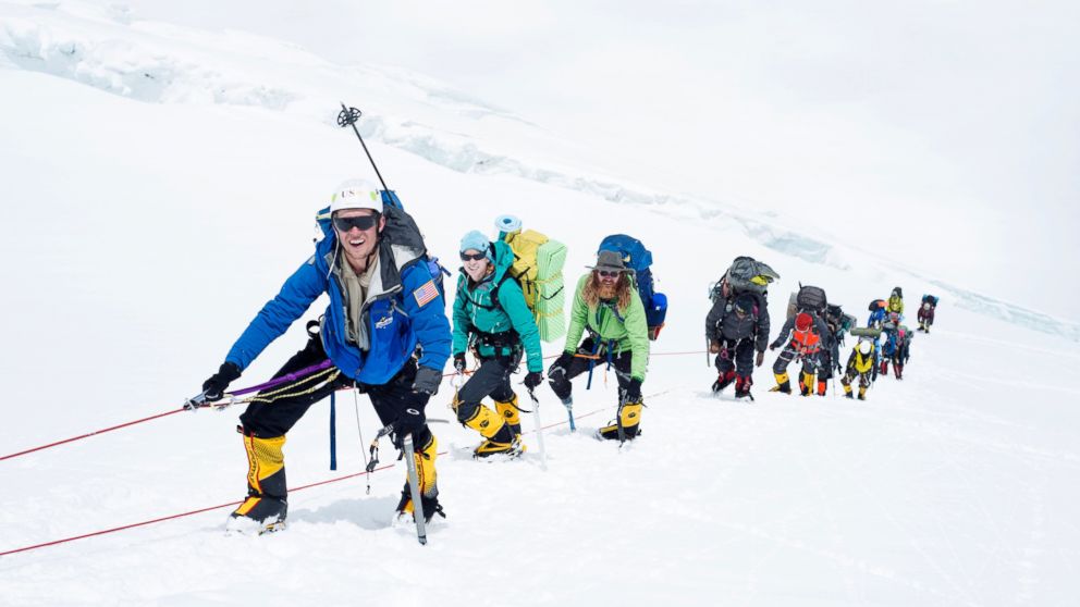 VIDEO: American Soldiers and Veterans Scaling the World's Tallest Peak