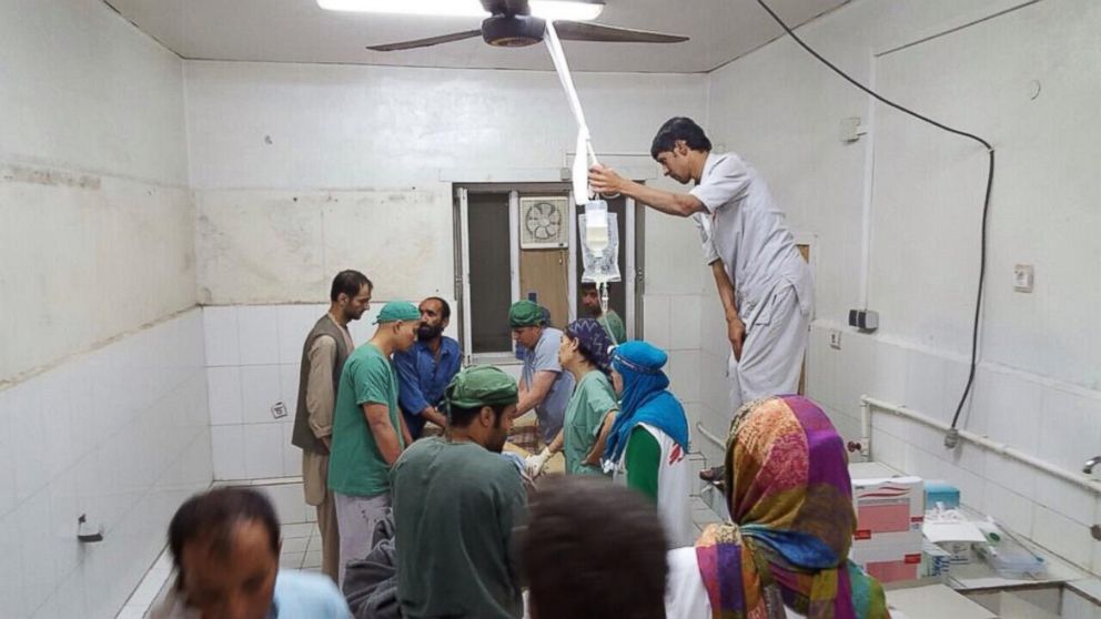 PHOTO: @MSF_Press posted this photo to Twitter on Oct. 3, 2015 with the caption, "Surgery activities underway this morning in the aftermath of the bombing of #MSF's #Kunduz hospital #Afghanistan."