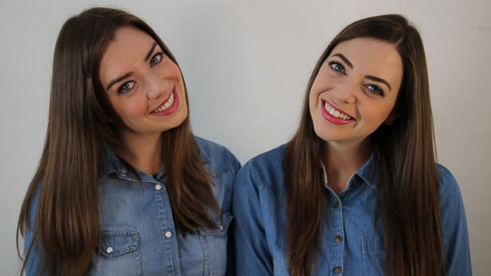 PHOTO: Niamh Geaney is pictured here with one of her doppelgangers, Irene Adams. 