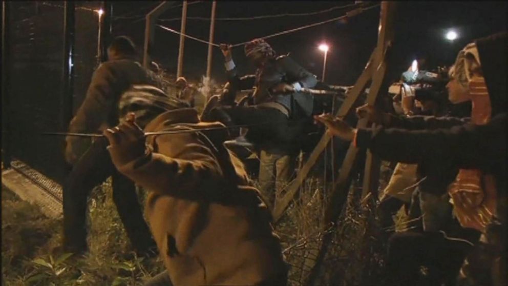 PHOTO: ABC News spent a day with migrants and refugees in Calais, northern France.