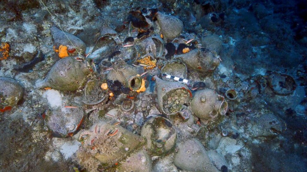 Archaeologists discovered 22 shipwrecks in the Greek islands of Fourni over the course of two weeks at the end of September.