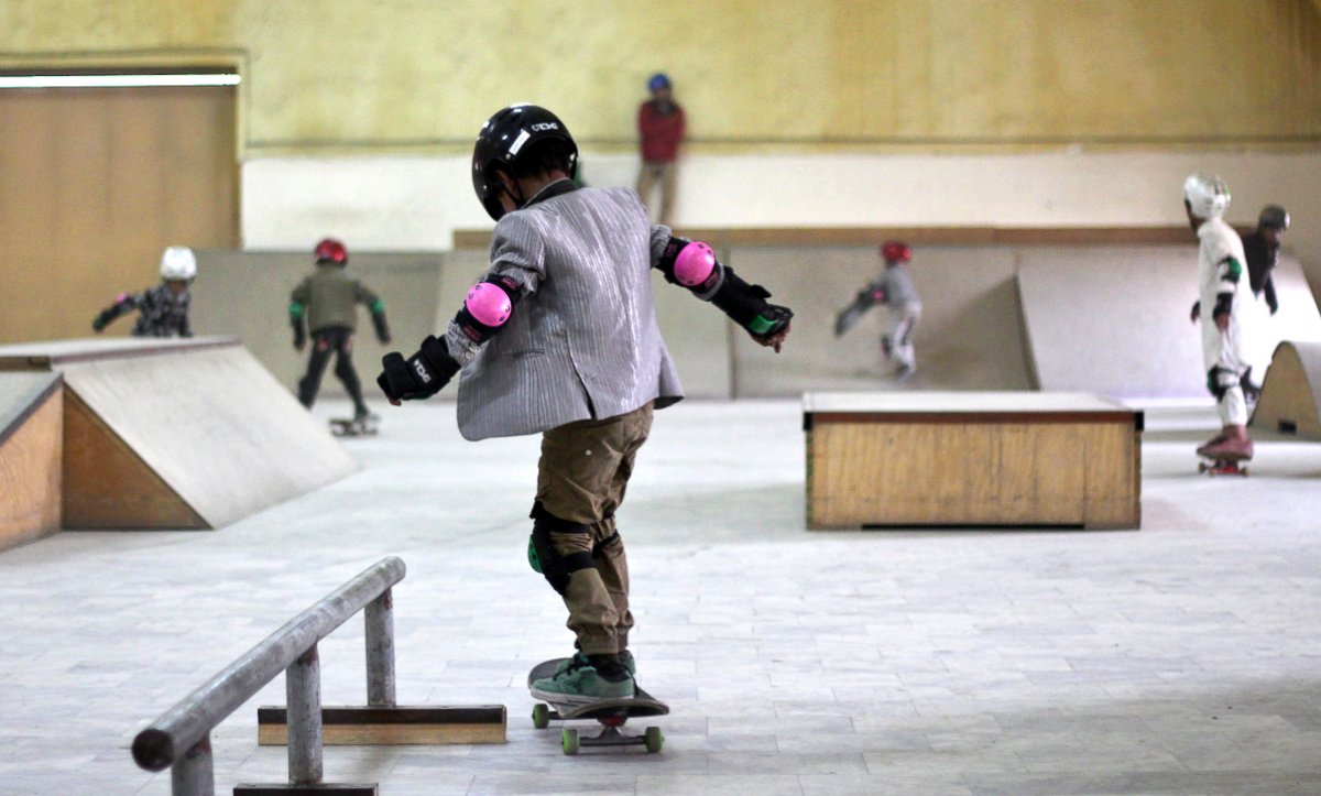 PHOTO: Skateistan is an organization that brings education to street youths through skateboarding in countries like Afghanistan and Cambodia.