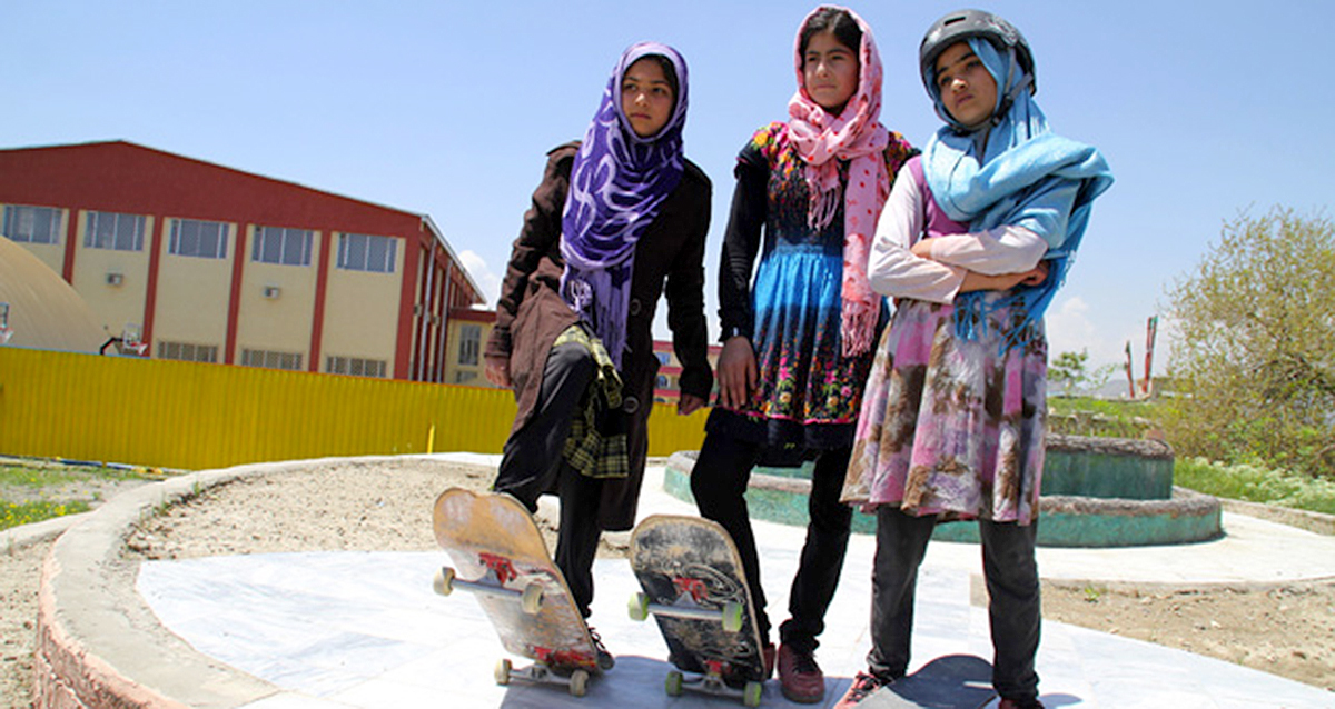 PHOTO: Skateistan is an organization that brings education to street youths through skateboarding in countries like Afghanistan and Cambodia.