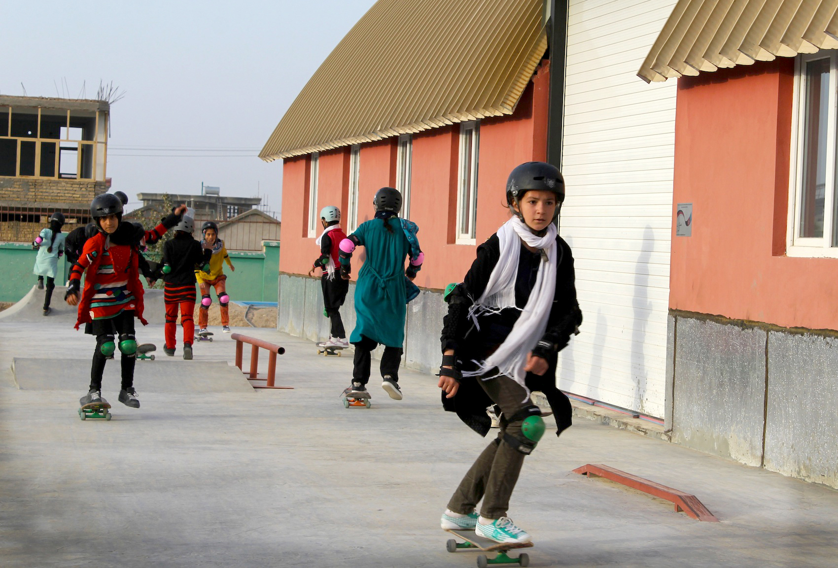 How Girls in Afghanistan Are Skateboarding Their Way to