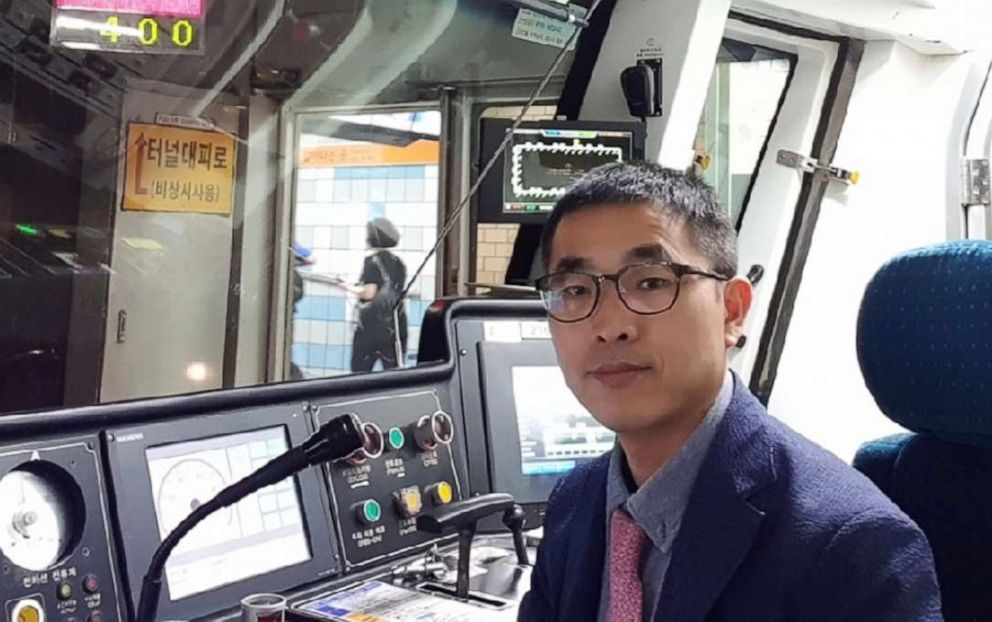 PHOTO: Han Yengsoo, 45, is a veteran subway operator in Seoul. He defected to South Korea through the demilitarized zone on June 12, 1995.